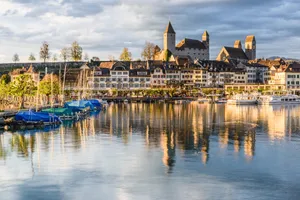 Rapperswil Castle Lake Zurich Switzerland Wallpaper