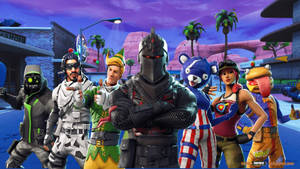 Rare Og Fortnite Skins Wallpaper