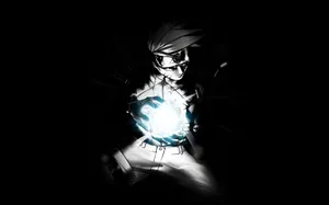 Rasengan Uzumaki Naruto Black Wallpaper