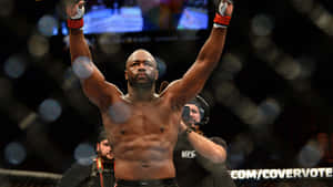 Rashad Evans Victory Pose Wallpaper