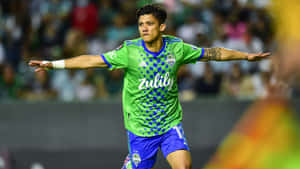 Raul Ruidiaz Skilled Soccer Player Wallpaper