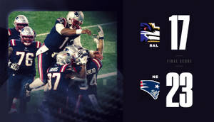 Ravens And Patriots Nfl Scores Wallpaper