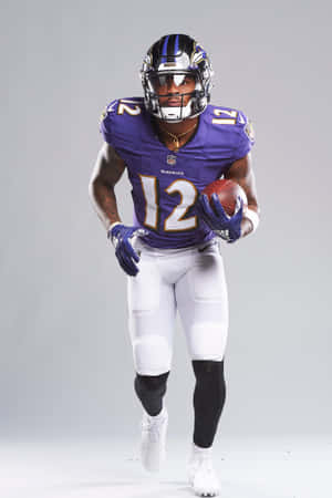 Ravens_ Player_ Rashod_ Bateman_ Action_ Shot Wallpaper