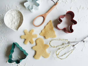 Raw Gingerbread Cookies Wallpaper