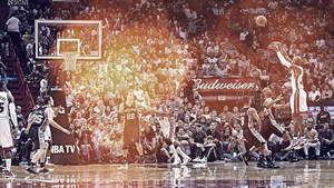 Ray Allen Basketball Game Wallpaper