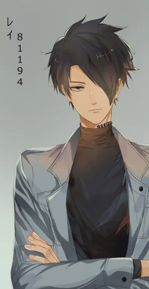 Ray Contemplating Strategies In The Promised Neverland Wallpaper