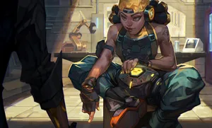 Raze Explosive Entrance Wallpaper