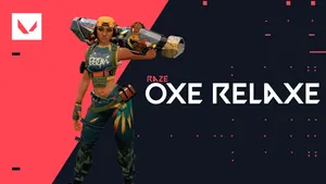 Raze Oxe Relaxe Promotional Art Wallpaper