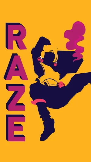Raze Valorant Artwork Wallpaper