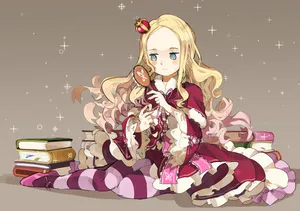 Re:zero - Beatrice In The Magical Library Wallpaper