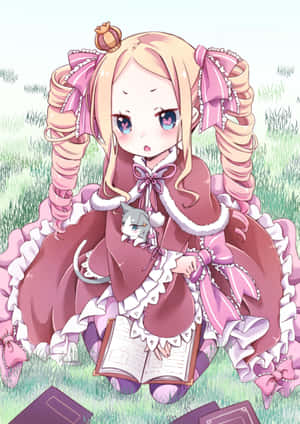 Re: Zero - Beatrice, The Magical Girl In The Library Wallpaper