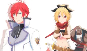 Re: Zero - Felt Anime Character In Action Wallpaper