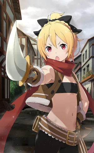 Re Zero's Felt - Ready For Action Wallpaper