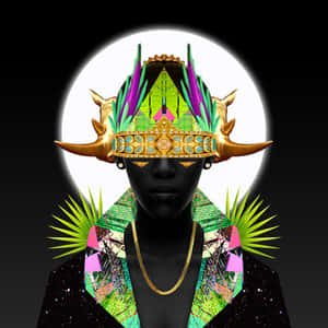 Reach For The Stars And Explore The Possibilities In Afrofuturism. Wallpaper