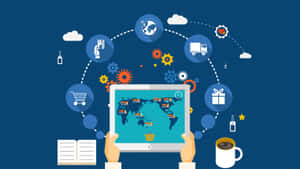 Reach Out To A Global Audience Through E-commerce Wallpaper