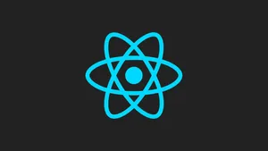 React J S Logoon Dark Background Wallpaper