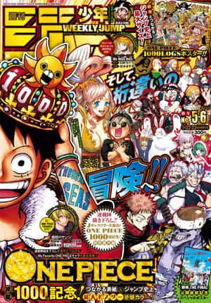 Read The Latest Adventures Of Your Favorite Manga Characters In Shonen Jump! Wallpaper