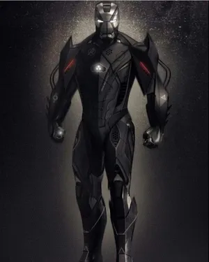 Ready For Adventure In A Vibranium Suit Wallpaper