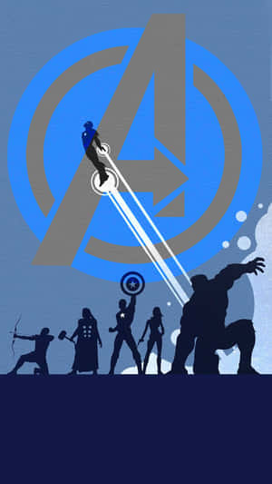 Ready For Battle With The Modern Avengers Iphone! Wallpaper