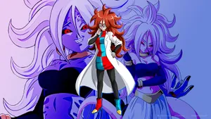 Ready To Defend The Cause, The Red Ribbon Army Stands Strong Wallpaper