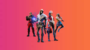 Ready To Face Epic Challenges As A Fortnite Character Wallpaper