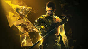 Ready To Face The Battle In Mankind Divided Wallpaper