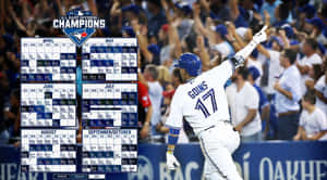 Ready To Soar During The Blue Jays 2021 Season Wallpaper