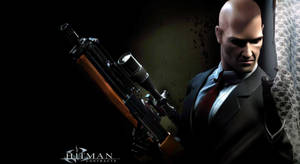 Real Hitman Agent 47 With Rifle Wallpaper