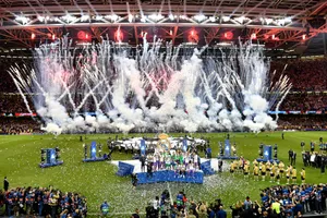 Real Madrid Wins Champions League Wallpaper