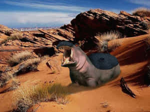 Realistic Photo Of Hippowdon Wallpaper