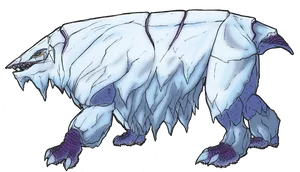 Realistic Portrayal Of Avalugg Wallpaper