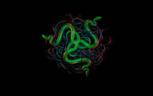 Realistic Razer Logo 4k Wallpaper