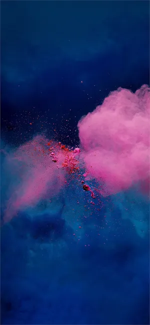 Realme 7 Powder Explosion Wallpaper