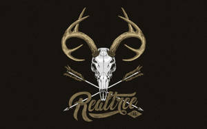 Realtree Camo Deer Skull Wallpaper