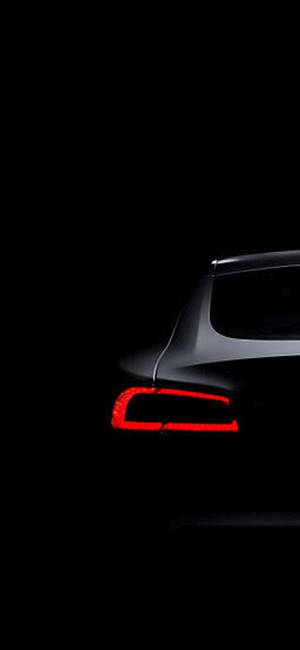 Rear Of Car Black Apple Iphone Wallpaper