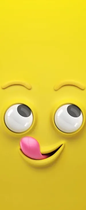 Rear View Of A Red Classic Car Wallpaper