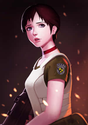 Rebecca Chambers - A Glimpse Of The Heroine Wallpaper