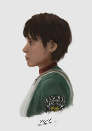 Rebecca Chambers: Composure Amidst Chaos Wallpaper