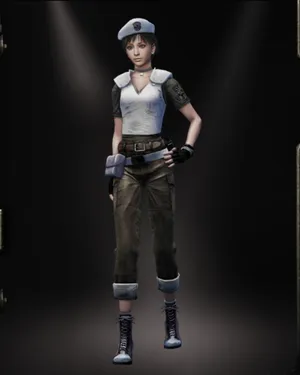 Rebecca Chambers In Action Wallpaper