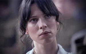 Rebecca Hall Posing At A Photoshoot Wallpaper