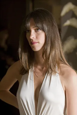 Rebecca Hall Posing During A Photoshoot Wallpaper