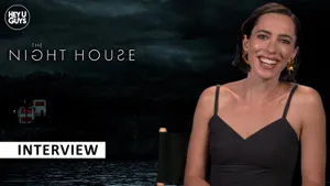 Rebecca Hall Striking A Pose In A Stylish Dress Wallpaper