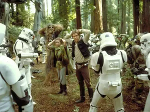 Rebels Prepare To Fight Imperial Forces At The Battle Of Endor Wallpaper
