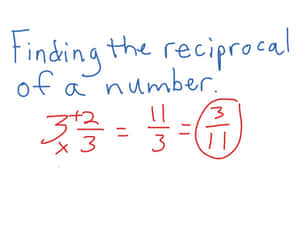 Reciprocal Math Concept Illustration Wallpaper