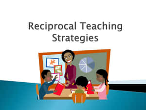 Reciprocal Teaching Strategies Illustration Wallpaper