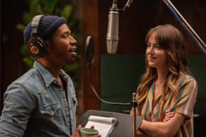 Recording Studio Duet Kelvin Harrison Jr Wallpaper