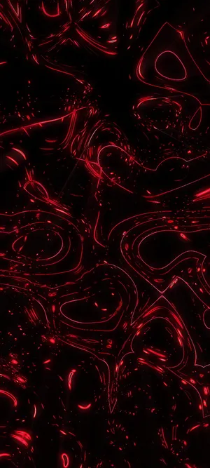 Red Abstract Liquid Motion Wallpaper