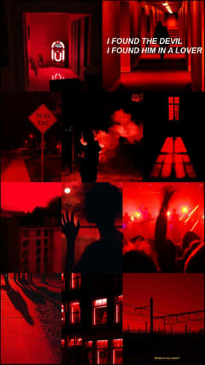 Red Aesthetic Tumblr I Found The Devil Wallpaper