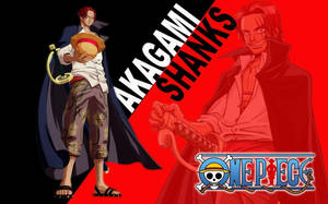Red And Black Diagonal Split Shanks One Piece Wallpaper