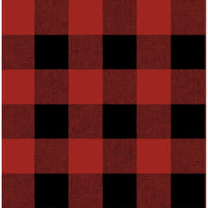 Red And Black Plaid Wallpaper